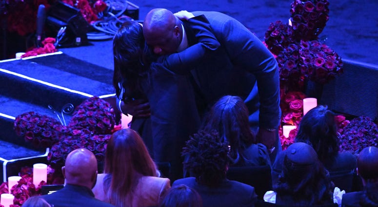 Shaq and Vanessa Bryant Shaq and Vanessa Bryant
