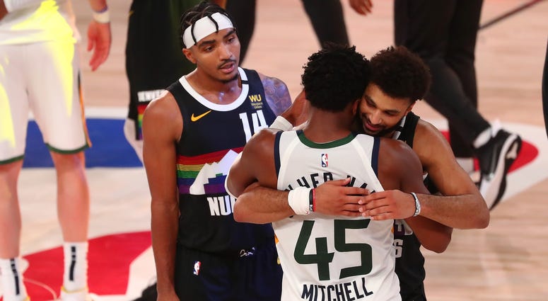 Donovan Mitchell and Jamal Murray Donovan Mitchell and Jamal Murray