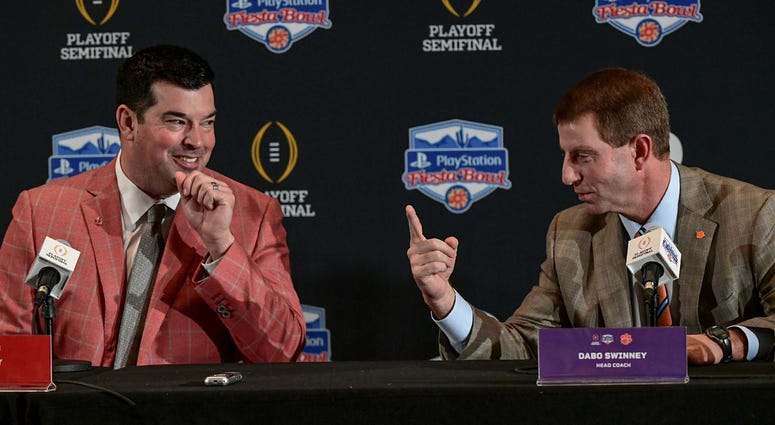 Dabo Swinney and Ryan Day Dabo Swinney and Ryan Day