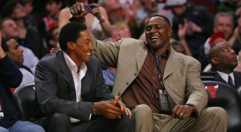 Horace Grant and Scottie Pippen Horace Grant and Scottie Pippen