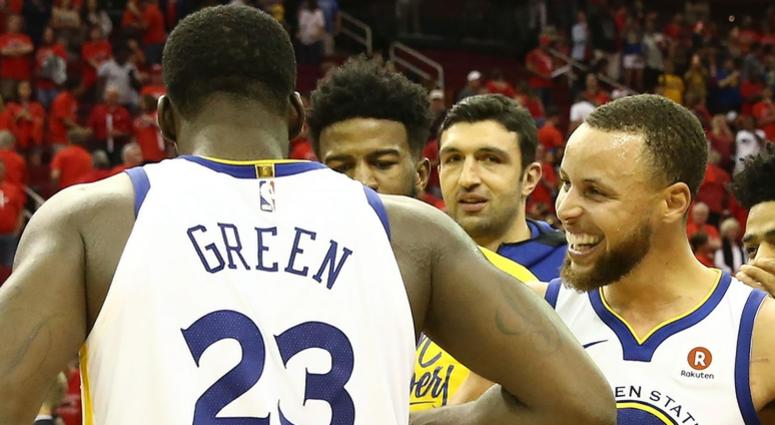 Steph Curry and Draymond Green