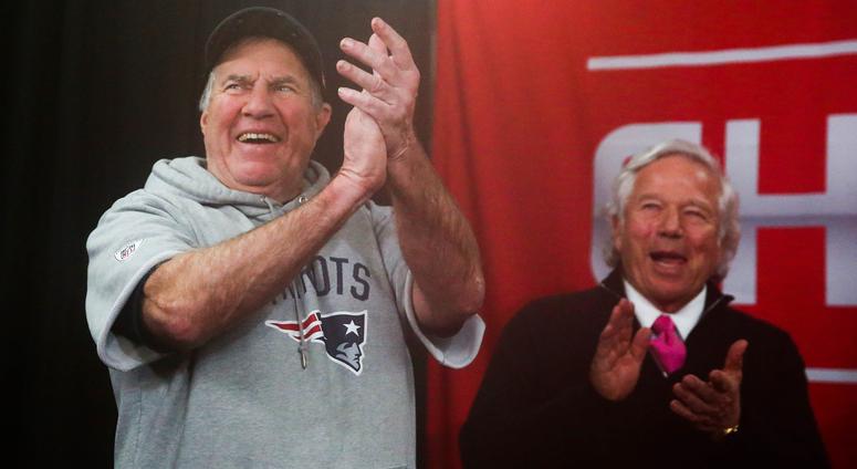 Bill Belichick and Robert Kraft Bill Belichick and Robert Kraft