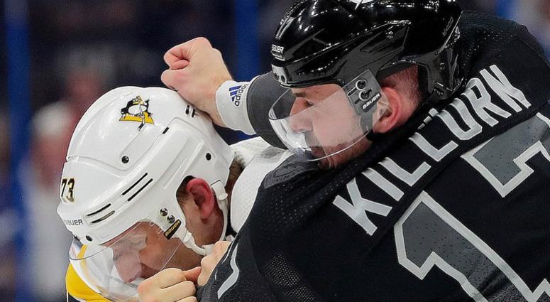 Pittsburgh Penguins and Tampa Bay Lightning Pittsburgh Penguins and Tampa Bay Lightning