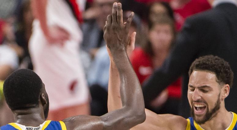 Draymond Green and Klay Thompson Draymond Green and Klay Thompson