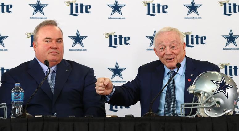 Mike McCarthy and Jerry Jones Mike McCarthy and Jerry Jones