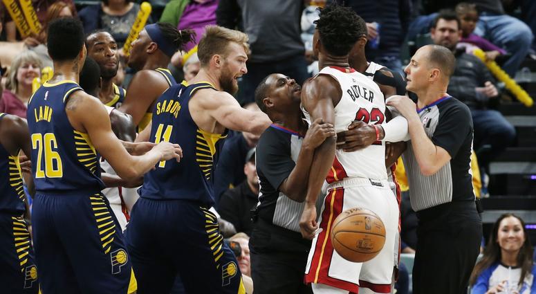 Jimmy Butler and TJ Warren Jimmy Butler and TJ Warren