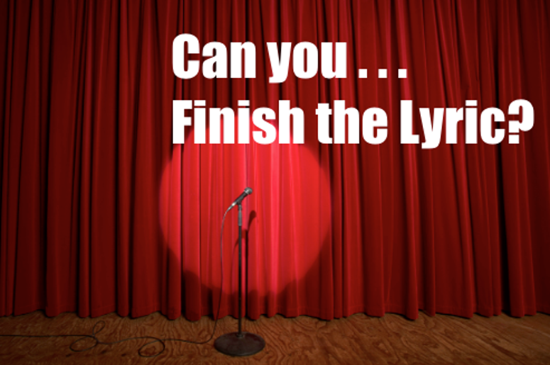 Finish the Lyric