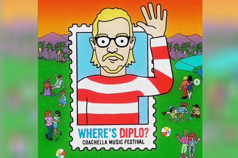 Wheres Diplo? Coachella Music Festival Wheres Diplo? Coachella Music Festival