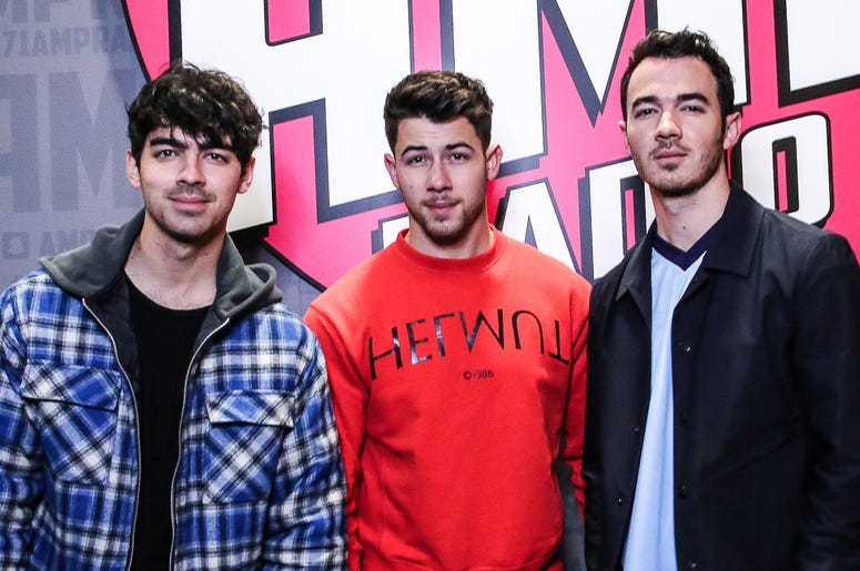 Nick Jonas Joe Jonas Kevin Jonas Jonas Brothers 97.1 AMP Radio Nick Jonas Joe Jonas Kevin Jonas Jonas Brothers 97.1 AMP Radio