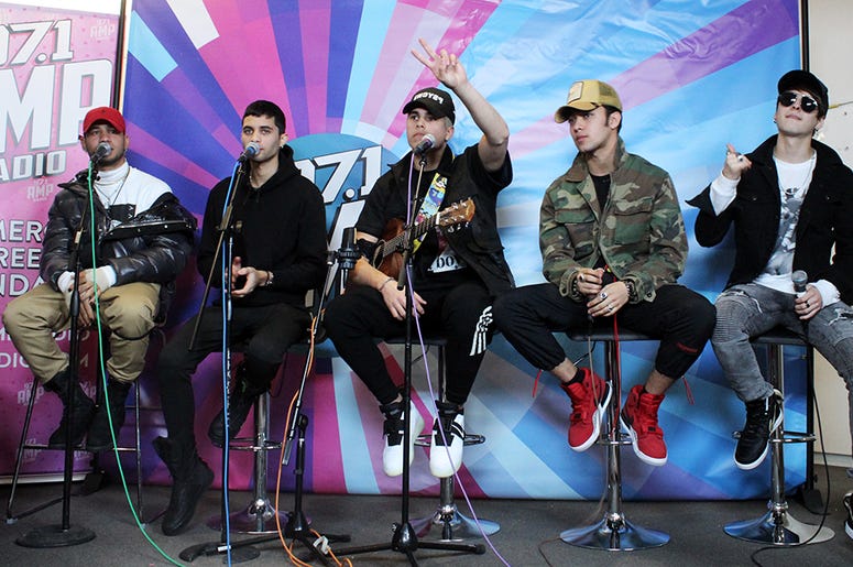 CNCO Hangs With 97.1 AMP Radio CNCO Hangs With 97.1 AMP Radio