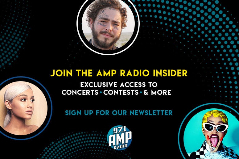 Join The 97.1 AMP Radio Email Newsletter Join The 97.1 AMP Radio Email Newsletter