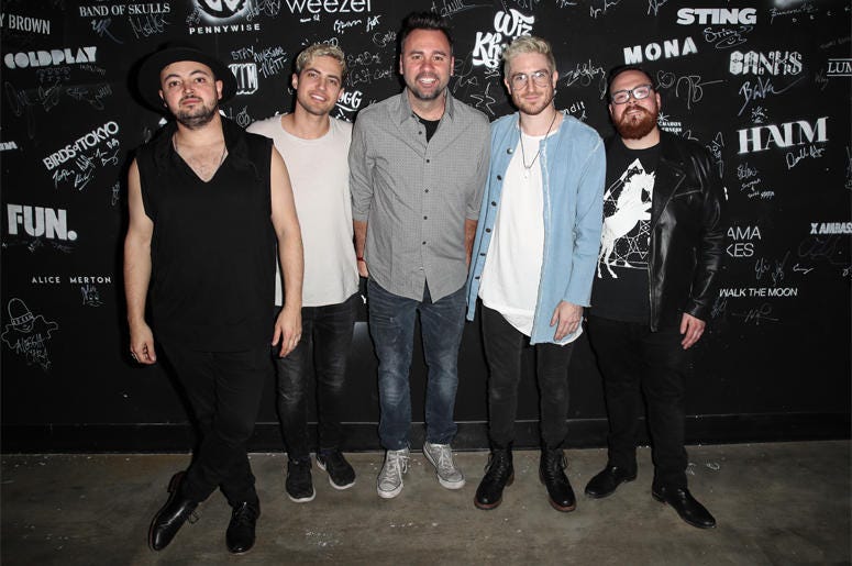 Booker, Walk The Moon, SoCal Honda Sound Stage at AMP Radio