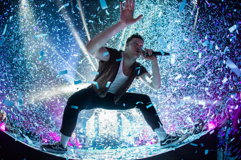 Dan Reynolds of Imagine Dragons Dan Reynolds of Imagine Dragons