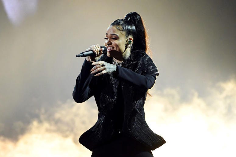 Kehlani performs onstage Kehlani performs onstage