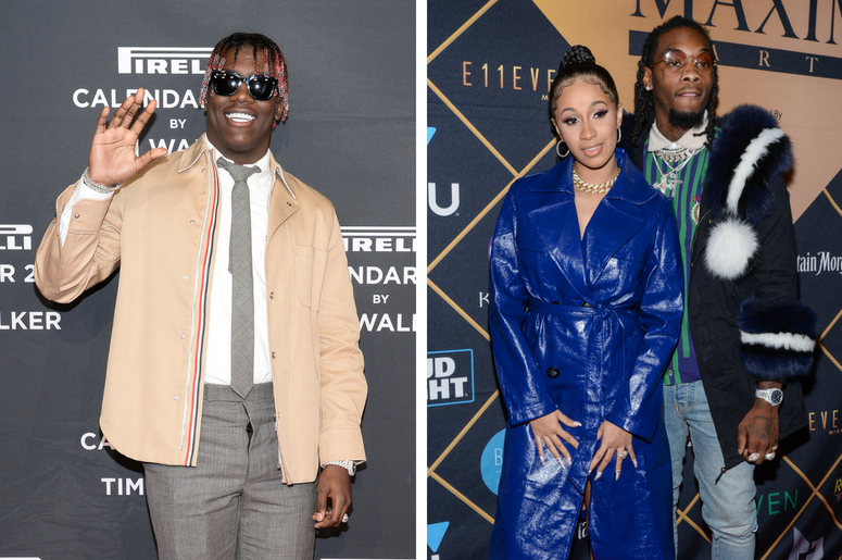 Lil Yachty, Cardi B and Offset Lil Yachty, Cardi B and Offset