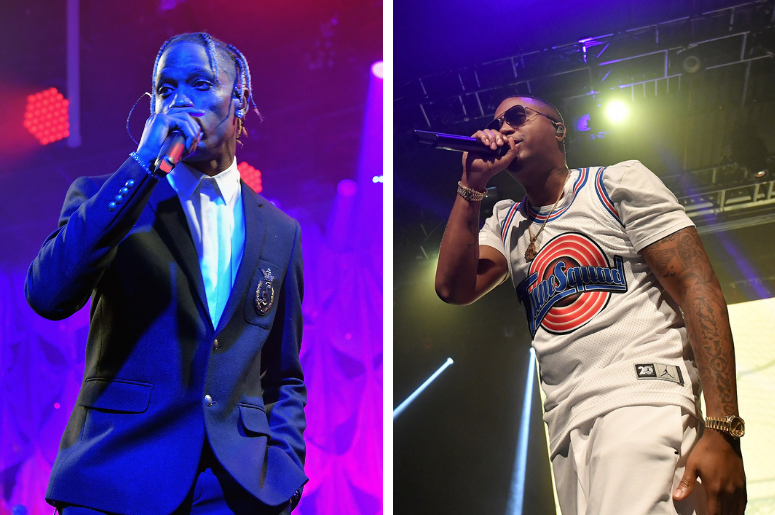 Travis Scott and Nas Travis Scott and Nas