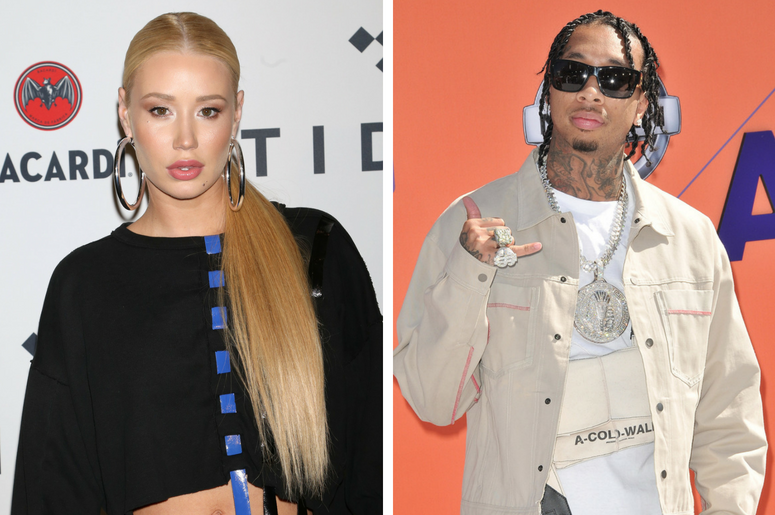 Iggy Azalea | Tyga 10/17/2017 - Iggy Azalea attends the Tidal X: Brooklyn concert at the Barclays Center in New York. / Tyga arrives at the 2018 BET Awards held at the Microsoft Theater in Los Angeles, CA on Sunday, June 24, 2018.
