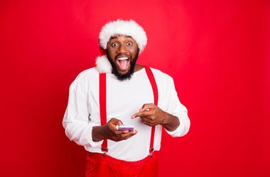 An App To Find Black Santa