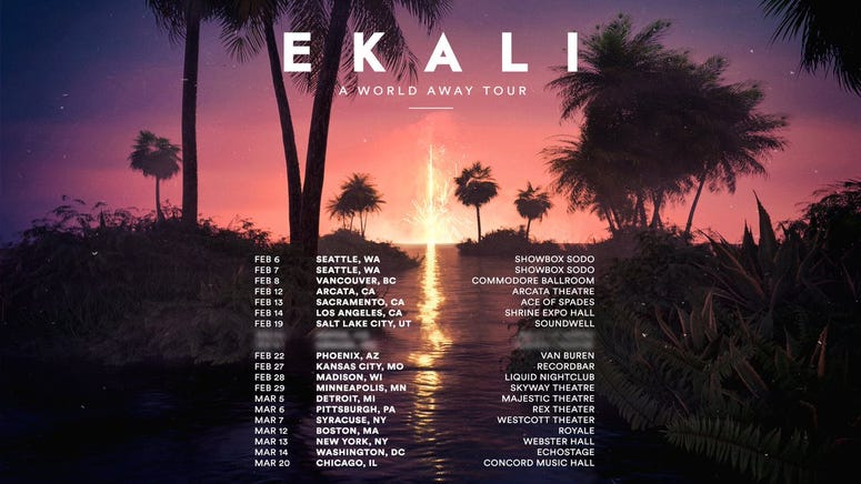Ekali World Away Tour Ekali World Away Tour