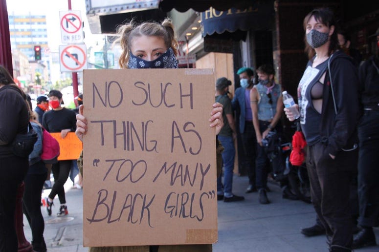 Sex workers in San Francisco march against racism in the industry. Sex workers in San Francisco march against racism in the industry.