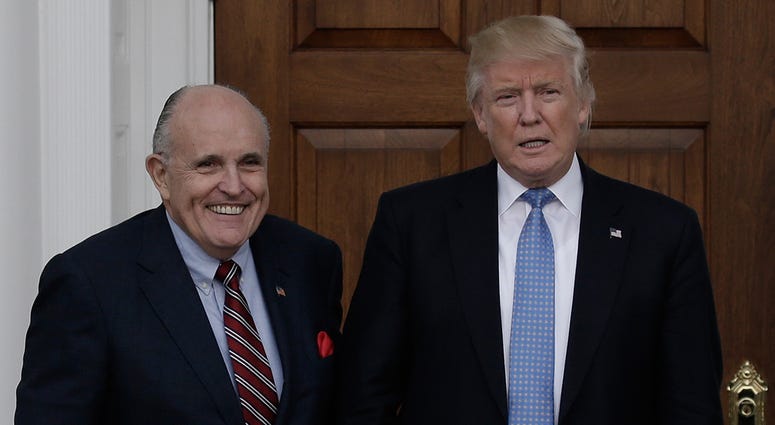 Rudy Giuliani and President Donald Trump Rudy Giuliani and President Donald Trump