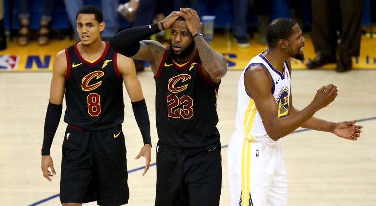 Game 1 of basketball's NBA Finals Game 1 of basketball's NBA Finals
