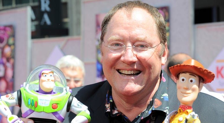 AP18159814805922 In this June 13, 2010 file photo, John Lasseter arrives at the world premiere of "Toy Story 3," at The El Capitan Theater in Los Angeles. John Lasseter, the co-founder of Pixar Animation Studios and the Walt Disney Co.’s animation chief, will step down at