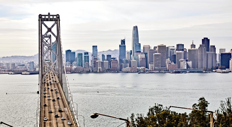 The Bay Bridge. The Bay Bridge.