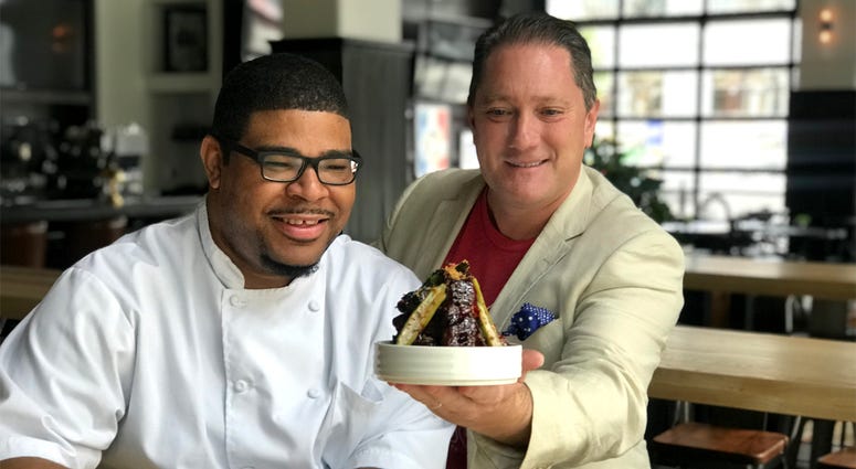Chef Banks White and Liam Chef Banks White and Liam