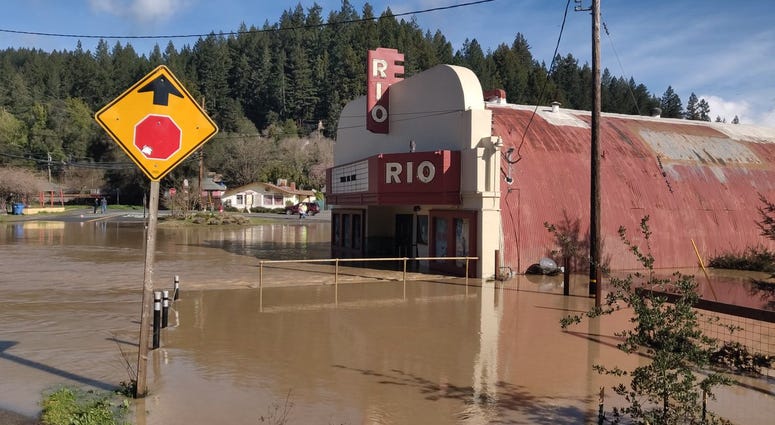Monte Rio in Sonoma County was underwater after the Russian River flooded in late February 2019. Monte Rio in Sonoma County was underwater after the Russian River flooded in late February 2019.