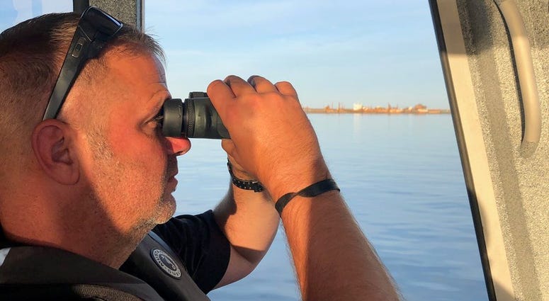 Officers from the Pittsburg Police Department helped search for a plane that crashed into the San Joaquin River on June 10, 2019. Officers from the Pittsburg Police Department helped search for a plane that crashed into the San Joaquin River on June 10, 2019.