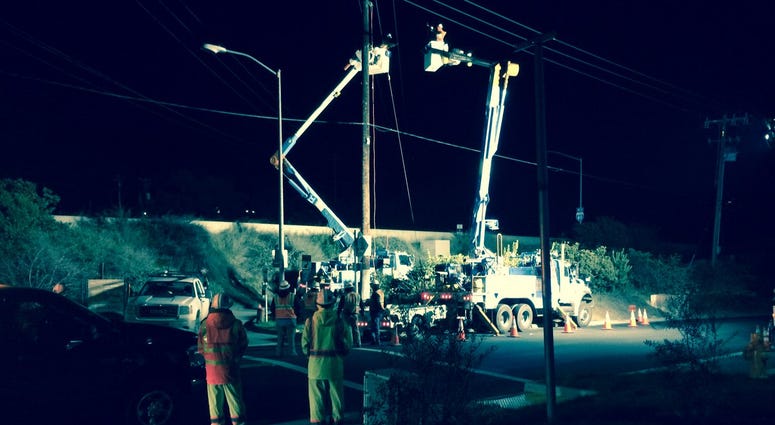 A strong storm on Jan. 16, 2019 knocked out power for thousands of PG&E customers.