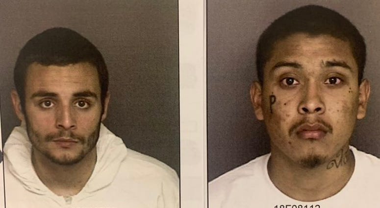 Santos Fonseca (left) and Jonathan Salazar are murder suspects who escaped from Monerey County jail in Salinas on Nov. 3, 2019. Santos Fonseca (left) and Jonathan Salazar are murder suspects who escaped from Monerey County jail in Salinas on Nov. 3, 2019.