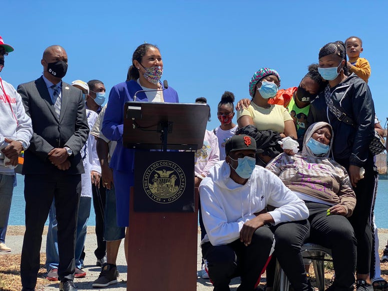 San Francisco Family and Mayor London Breed Demand Justice for Death of Young Boy on July 4 San Francisco Family and Mayor London Breed Demand Justice for Death of Young Boy on July 4