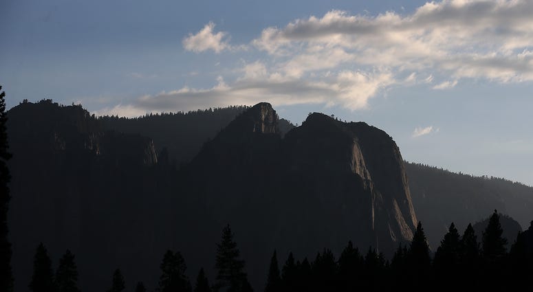 YOSEMITE NTL PARK, CA - AUGUST 28: A view of the Yosemite Valley on August 28, 2013 in Yosemite National Park, California. YOSEMITE NTL PARK, CA - AUGUST 28: A view of the Yosemite Valley on August 28, 2013 in Yosemite National Park, California.