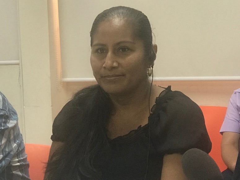Salvadoran Migrant Sandra Monroy Salvadoran Migrant Sandra Monroy