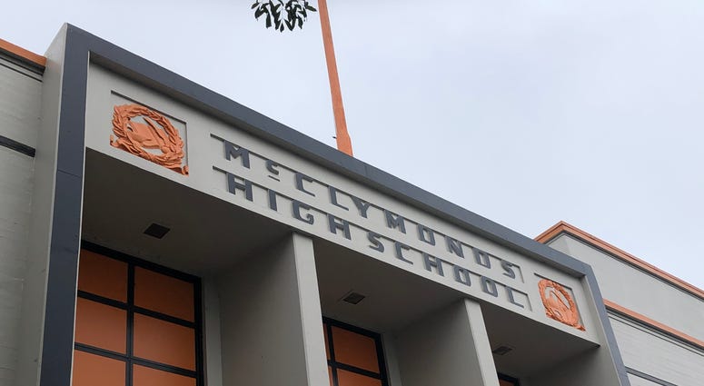 Authorities suddenly shut McClymonds High School in Oakland on Feb. 20, 2020 after the discovery of a toxic chemical in groundwater. Authorities suddenly shut McClymonds High School in Oakland on Feb. 20, 2020 after the discovery of a toxic chemical in groundwater.