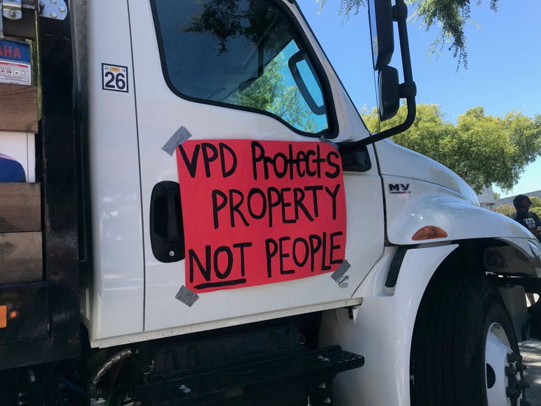 Protest in Vallejo for Sean Monterrosa, July 12, 2020 Protest in Vallejo for Sean Monterrosa, July 12, 2020