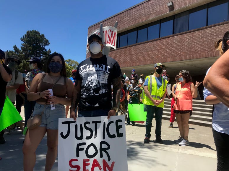 Protest in Vallejo for Sean Monterrosa, July 12, 2020 Protest in Vallejo for Sean Monterrosa, July 12, 2020