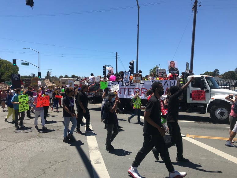 Protest in Vallejo for Sean Monterrosa, July 12, 2020 Protest in Vallejo for Sean Monterrosa, July 12, 2020
