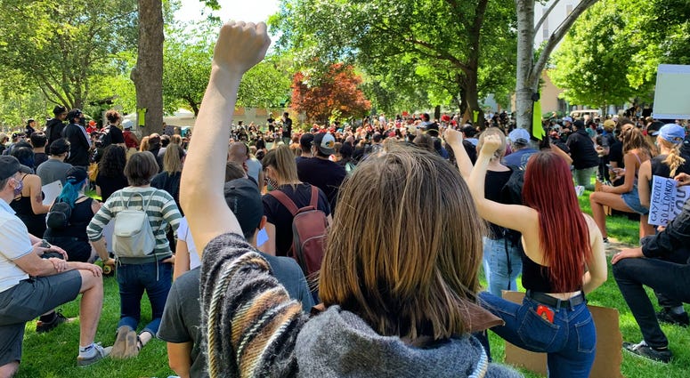 George Floyd Police Brutality Protests in Walnut Creek, June 1, 2020 George Floyd Police Brutality Protests in Walnut Creek, June 1, 2020