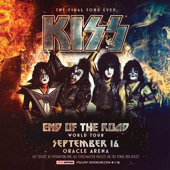 KISS at Oracle Arena KISS at Oracle Arena