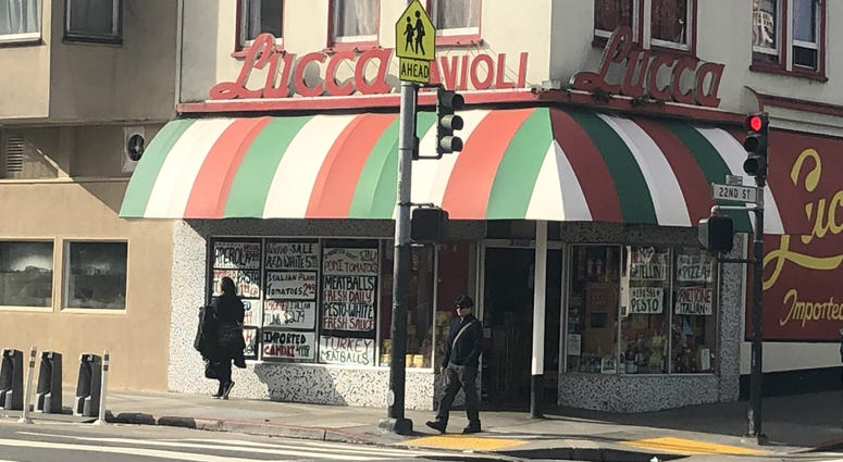 Lucca Ravioli, a 94-year-old Italian food shop, announced that it will close its store in the Mission in April.