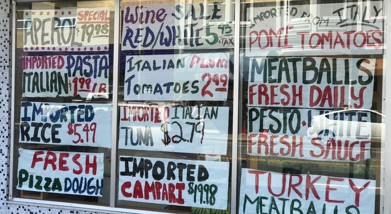 Lucca Ravioli in the Mission District is well-known for its homemade Italian food and imported delicacies. Lucca Ravioli in the Mission District is well-known for its homemade Italian food and imported delicacies.