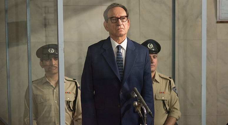 Ben Kingsley in 'Operation Finale' Ben Kingsley in 'Operation Finale' (Photo credit: © Valeria Florini/MGM)
