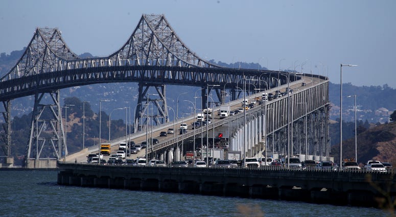 The Richmond San Rafael Bridge, connecting Contra Costa County to Marin County will see the opening of a new bicycle/pedestrian path on Saturday, in the “third lane area” (the right side) of the upper deck, open to cyclists and walkers in both directions. The Richmond San Rafael Bridge, connecting Contra Costa County to Marin County will see the opening of a new bicycle/pedestrian path on Saturday, in the “third lane area” (the right side) of the upper deck, open to cyclists and walkers in both directions.