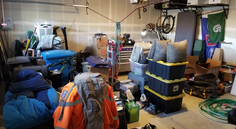 Kim Ringeisen and his wife have donated most of their belongings to Camp Fire survivors.