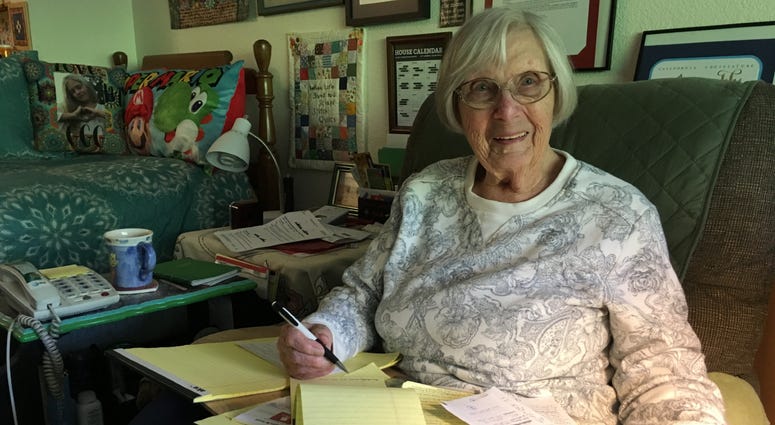 Phyllis McKee Gould of Marin County is on a quest to have Congress declare a national Rosie the Riveer day. Phyllis McKee Gould of Marin County is on a quest to have Congress declare a national Rosie the Riveer day.