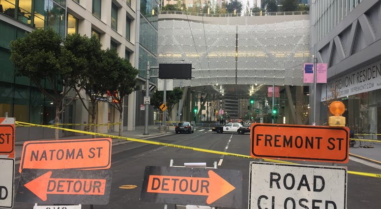 The Salesforce Transit Center abruptly closed when workers found cracks in two steel support beams.