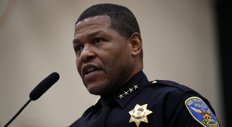 San Francisco Police Chief Bill Scott. San Francisco Police Chief Bill Scott.